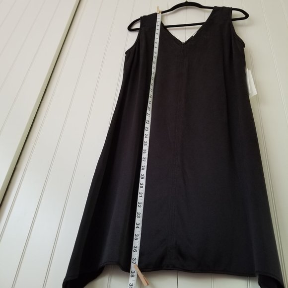 🆕 Nuthatch Black Silk Dress~L - Picture 11 of 15